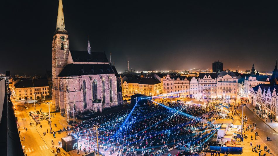 Novoroční videomapping