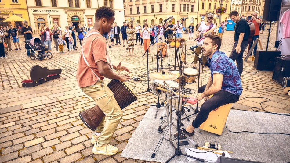 PIlsen Busking Fest muzikanti