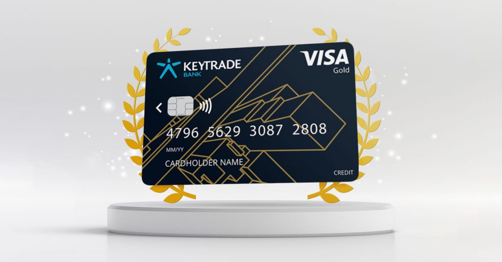 Carte de crédit Keytrade Bank Visa Gold