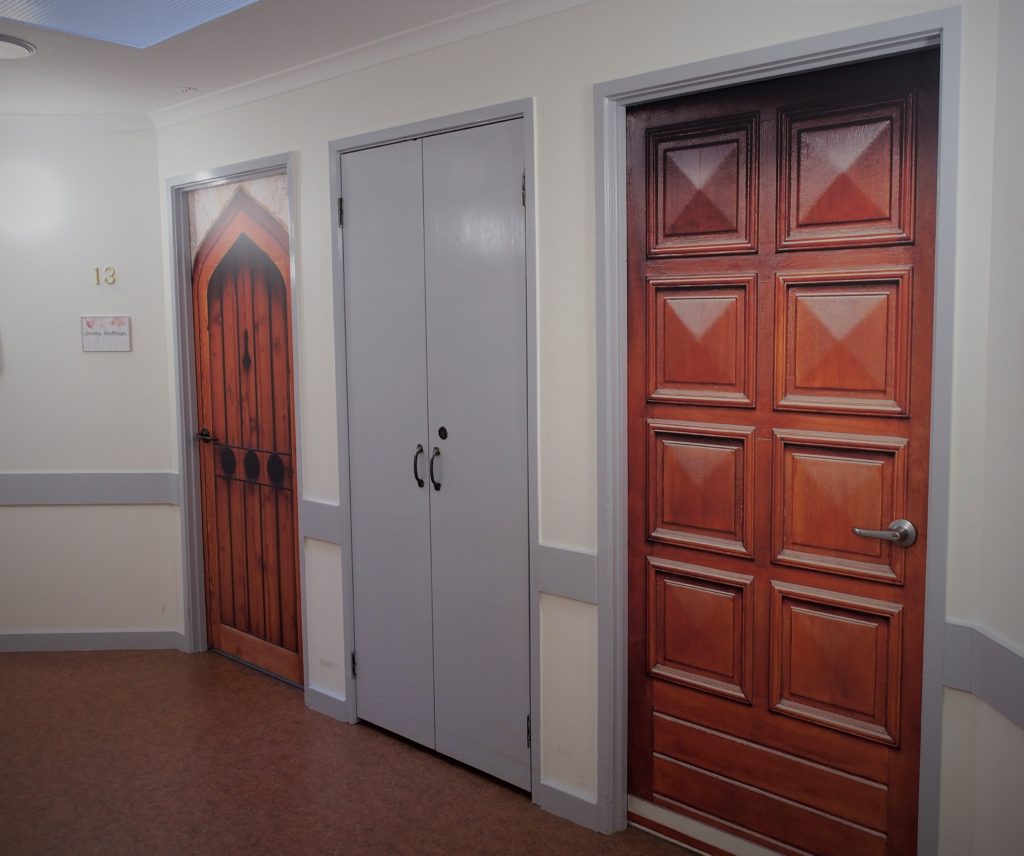 True Doors - Creating a sense of ownership for residents St Vincent's Carseldine