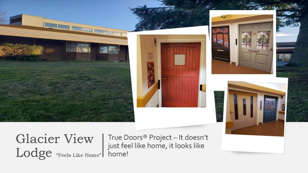 A True Door Report - True Doors following the principles of dignified dementia design