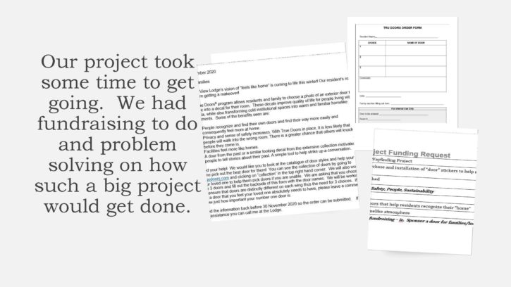 Fundraising and problem solving to do