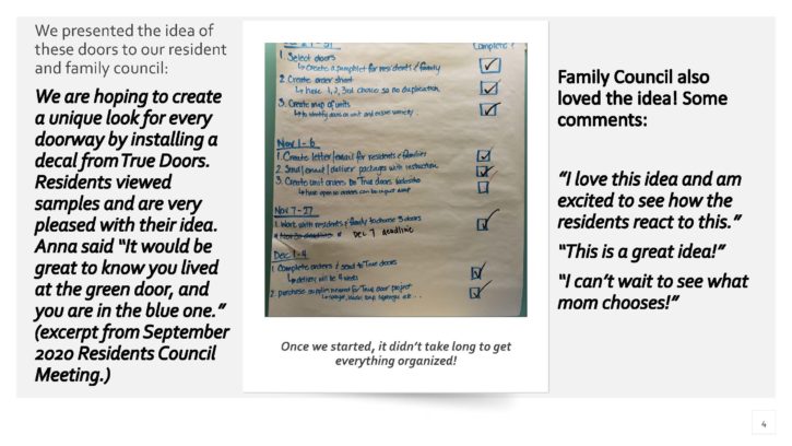Project checklist