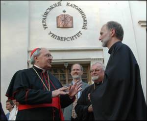 Український Католицький Університет відвідав префект Конгрегації для Східних Церков