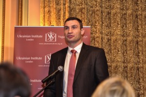 Віталій Кличко на зустрічі в Українському інституті в Лондоні
