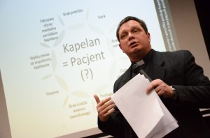 о. д-р Ян Клімек розповідає про спеціфіку праці капелана у спільноті хворих та осіб з розумовими розладами