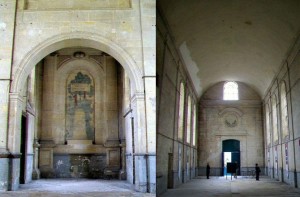 Вид храму, який носитиме ім’я страстотерпців Бориса і Гліба, зсередини