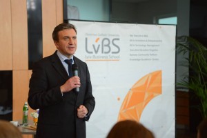 міністр економічного розвитку і торгівлі України Павло Шеремета обговорив з львівським бізнес-середовищем їх бачення виходу із складної економічної ситуації