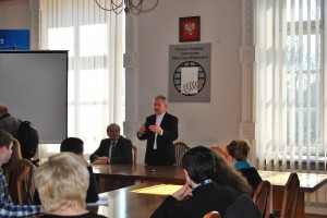 Ректор УКУ о. Богдан Прах на зустрічі зі студентами