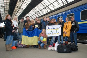 Цього разу з Харкова до Львова приїхало близько 250 студентів