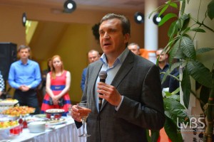 Випускників LvBS привітав Павло Шеремета, міністр економічного розвитку і торгівлі України та Голова Дорадчої Ради LvBS