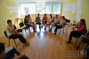 Під час тренінгів. Олександра Целішева розповідає про лідерство