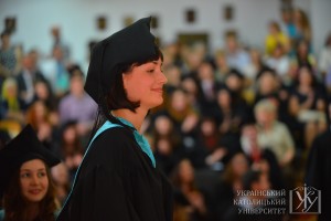 Слово від випускників-магістрів виголосила Христина Бондарєва