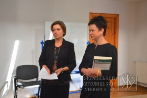 доценти кафедри загальної та соціальної педагогіки Світлана Когут та Світлана Стельмах