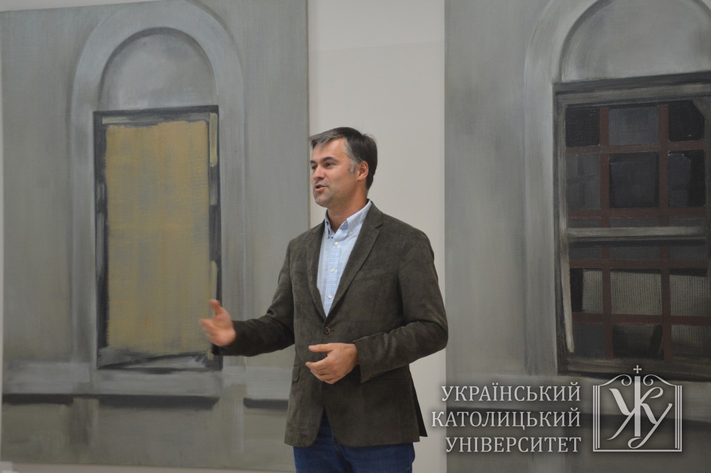 Куратор Галереї сучасного мистецтва УКУ Андрій Курочка