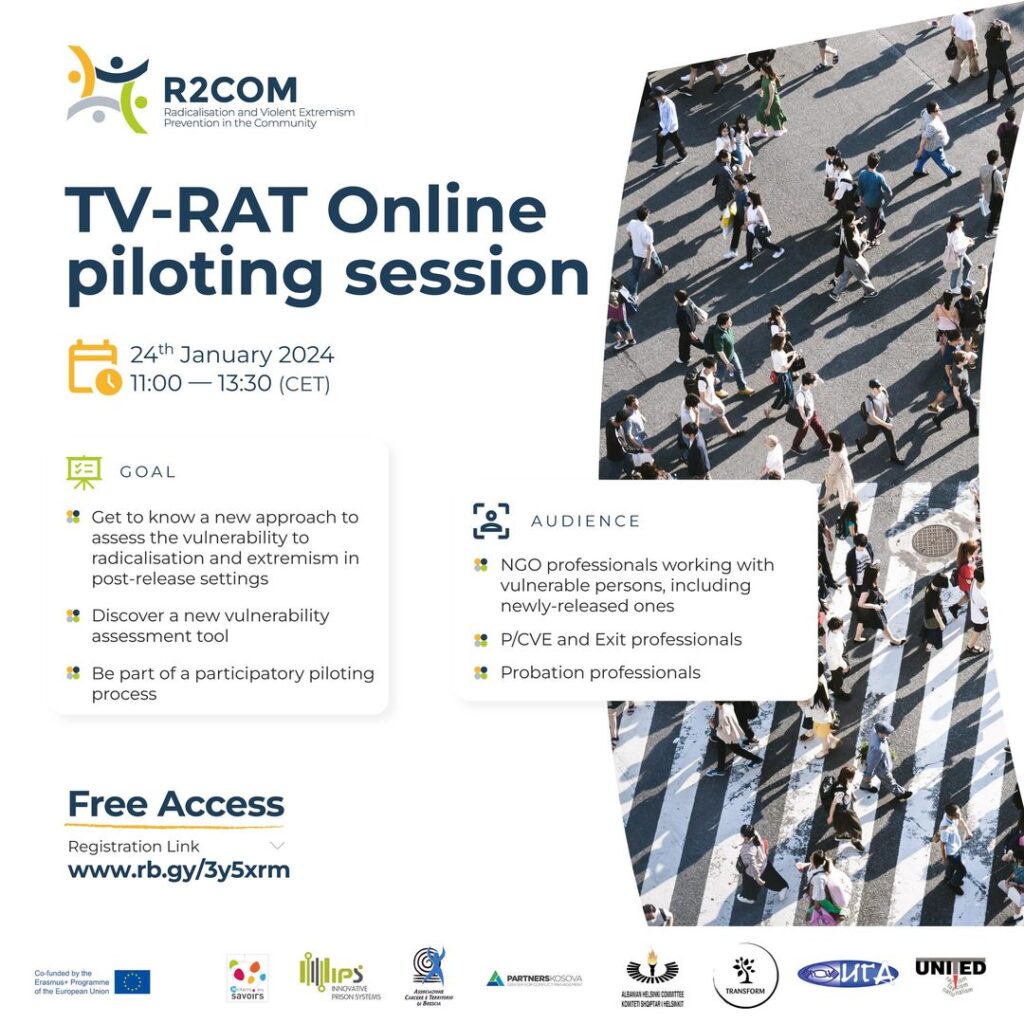 R2COM TV-RAT Piloting Session