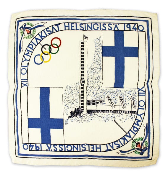helsinki-1940_Cloth 1 Helsinki Olympic Games 1940 Cloth The Sports Museum of Finland