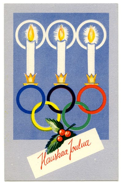 helsinki-1940_Postcard 2 Helsinki Olympic Games 1940 Postcard The Sports Museum of Finland