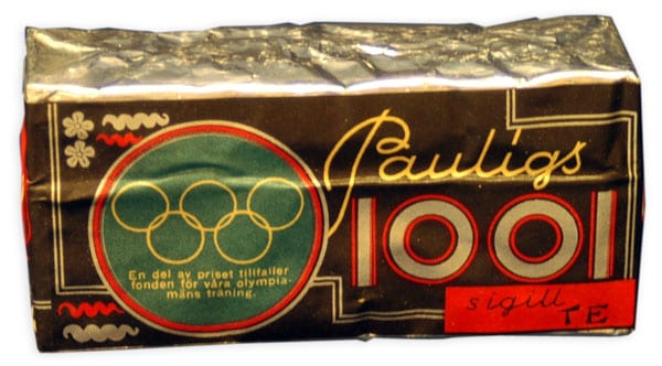 helsinki-1952-Helsinki olympic tea package Helsinki Olympic Games 1952 Olympic tea package The Sports Museum of Finland