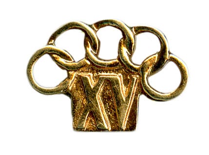 helsinki-1952_olympic badge 4 Helsinki Olympic Games 1952 Collection pin The Sports Museum of Finland