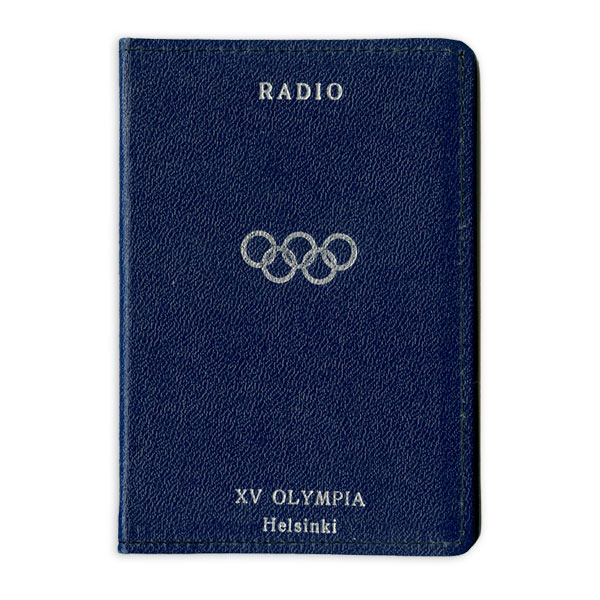 helsinki-1952_Identity card 3 Helsinki Olympic Games 1952 Identity card The Sports Museum of Finland