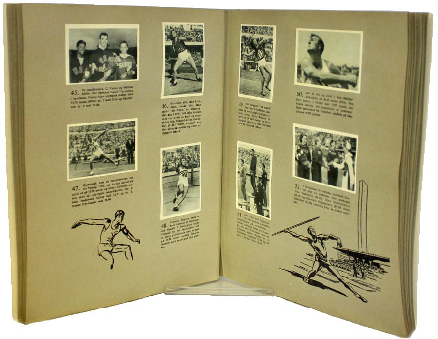helsinki-1952_Olympic collection photo scrapbook 2 Helsinki Olympic Games 1952 Olympic collection photo scrapbook The Sports Museum of Finland