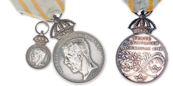 stockholm-1912_King Gustaf V medal Stockholm-1912_King Gustaf V medal