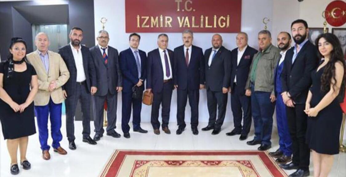 Sayın İzmir Valimize ziyaretimiz Sayın İzmir Valimize ziyaretimiz