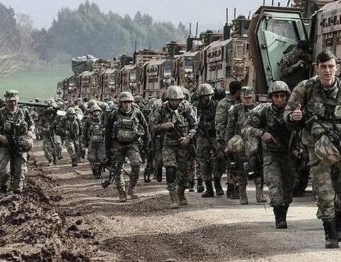 Barış Pınarı Harekatı mesajı Barış Pınarı Harekatı mesajı