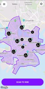 hoop skuutti saatavuus helsinki
