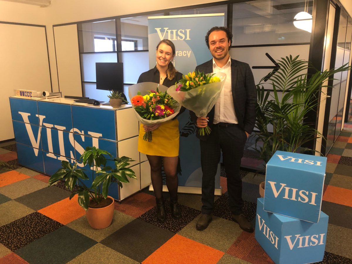 Roxy van Dijk en Boyd Ridder