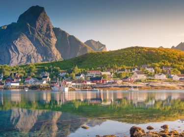 Hochauflösendes Bild einer Landschaft