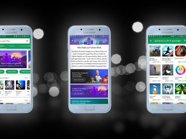 Black Friday-Angebote im Play Store als Screenshots