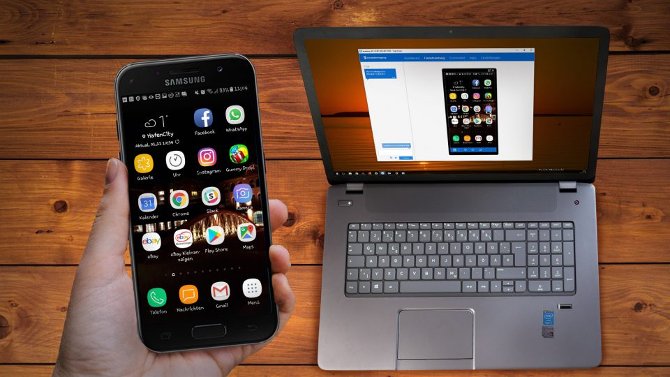 AndroidSmartphone vom PC aus steuern So funktioniert es