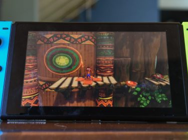 Eine mobile Spielekonsole