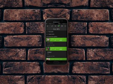Screenshot der Xbox-Beta-App unter Android