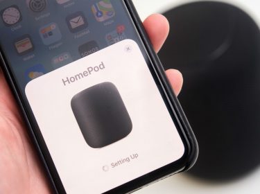 Den HomePod über das iPhone einrichten