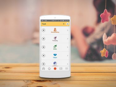 Still-Apps helfen Müttern.