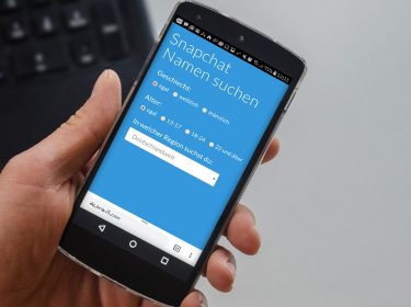 Screenshot der Snavii-Seite