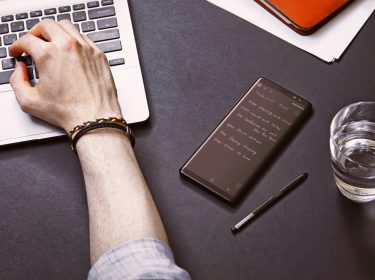 Samsung Galaxy Note mit aktivierter Memo-App im S Planner