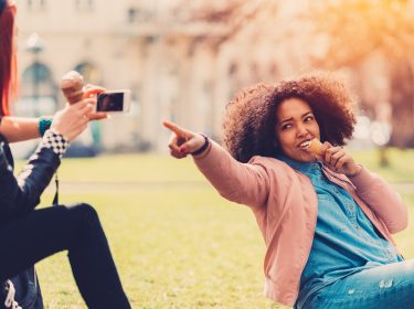 Facebook Stories auf dem Smartphone