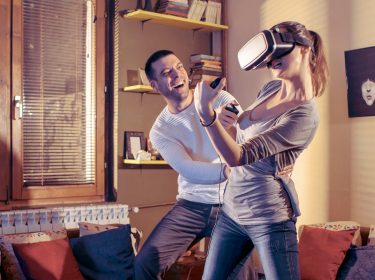 Skyrim VR im Wohnzimmer