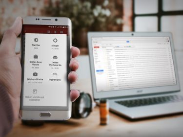 Gmail am Smartphone und Computer verwenden.