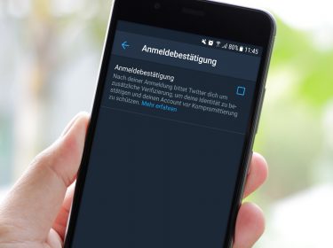 Twitter-App auf Smartphone