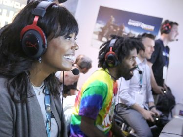 Aisha Tyler auf der E3-Messe.