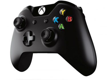 Schwarzer Xbox One-Controller
