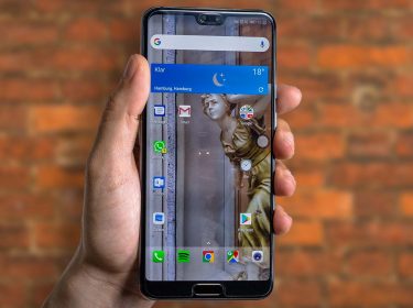 Das Huawei P20 Pro-Smartphone.