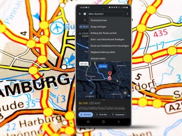 Standortteilung in Google Maps
