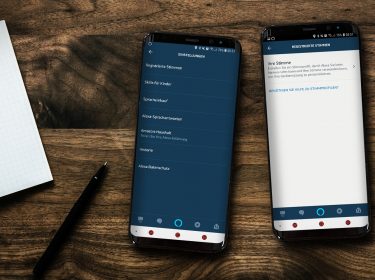 Die Alexa-Stimmerkennung über die Alexa-App einrichten.