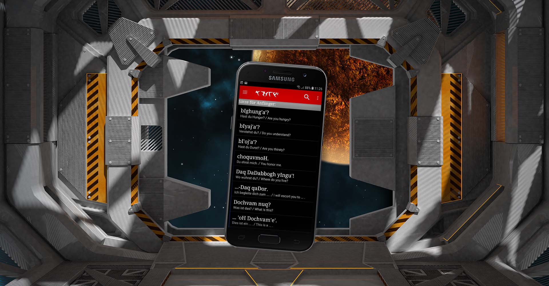 Für Trekkies Klingonisch lernen mit und ohne App